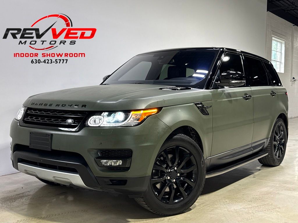 Santorini Black 2016 Land Rover Range Rover Sport SUV / Crossover All-Wheel Drive 8-Speed Automatic
