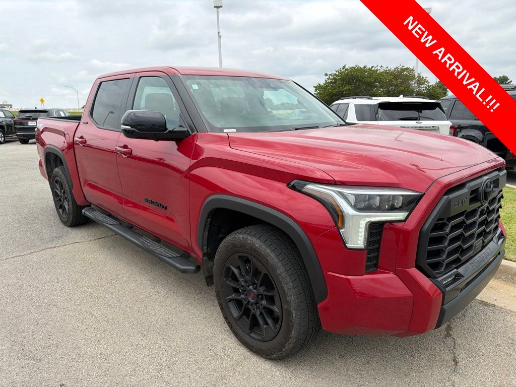 Supersonic Red 2025 Toyota Tundra Pickup Truck Four-Wheel Drive Automatic