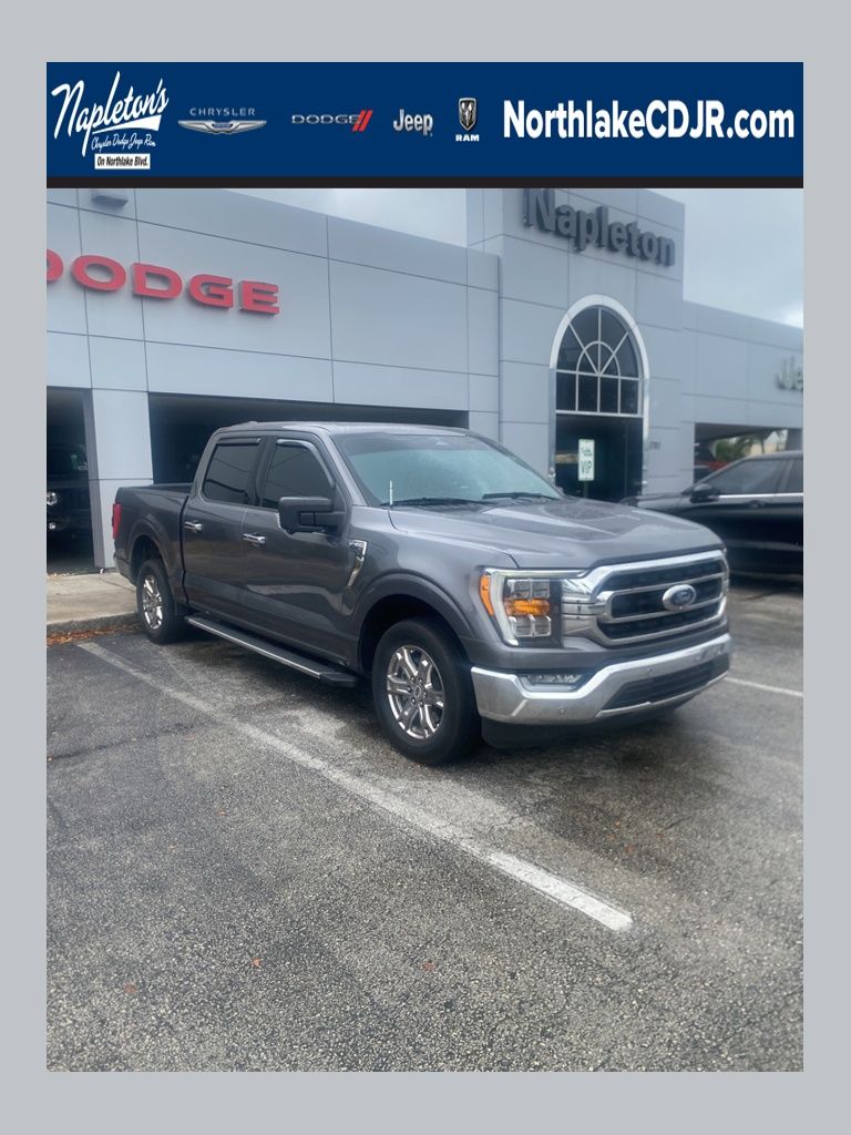 Carbonized Gray Metallic 2023 Ford F-150 XLT SuperCrew RWD Pickup Truck 4X2 Automatic