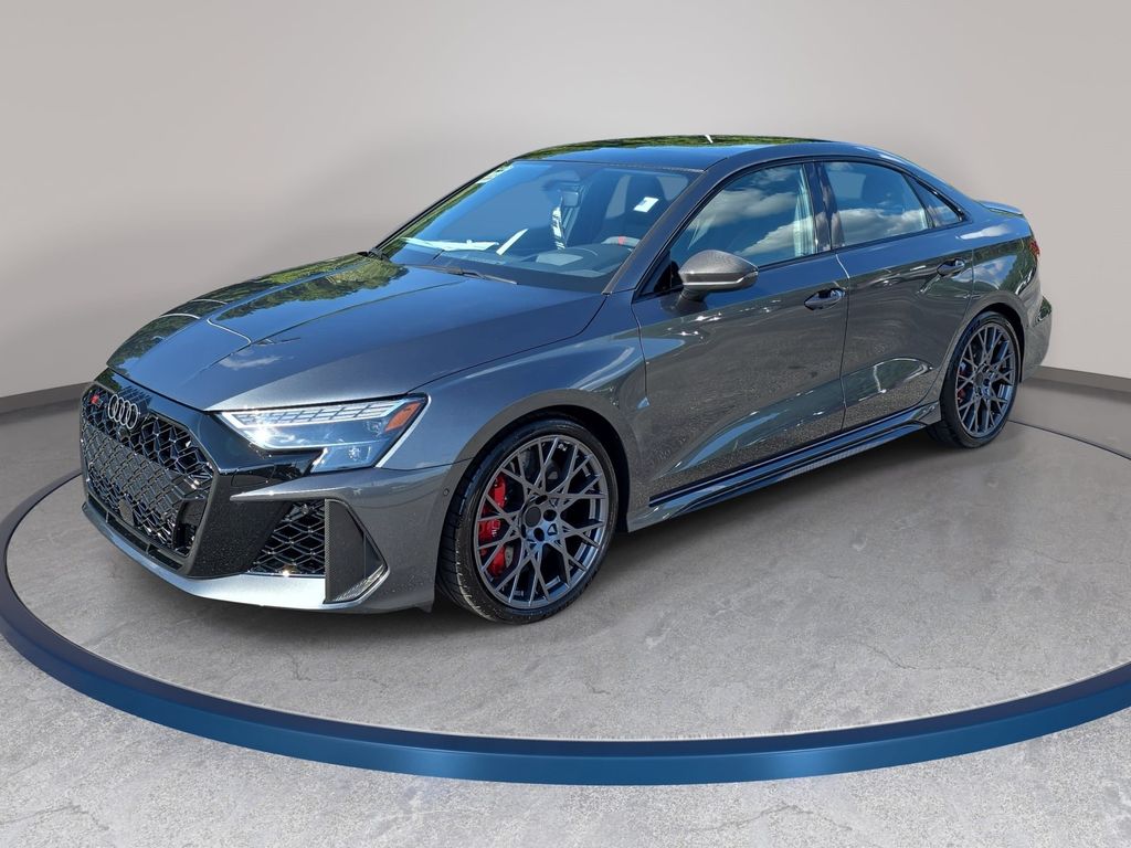 Daytona Gray 2026 Audi RS 3 Sedan All-Wheel Drive 7-Speed Automatic