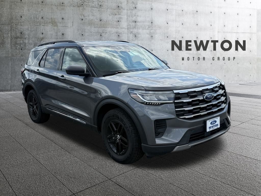 Gray Metallic 2025 Ford Explorer SUV / Crossover All-Wheel Drive Automatic