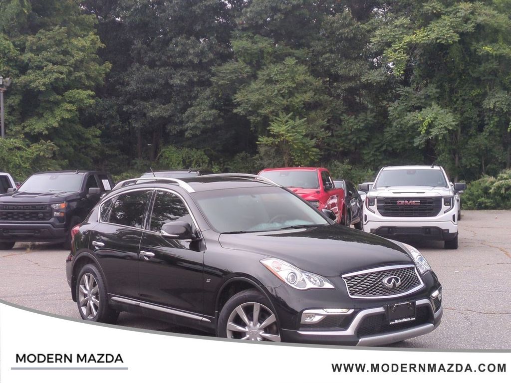 Black Obsidian 2016 INFINITI QX50 SUV / Crossover All-Wheel Drive 7-Speed Automatic