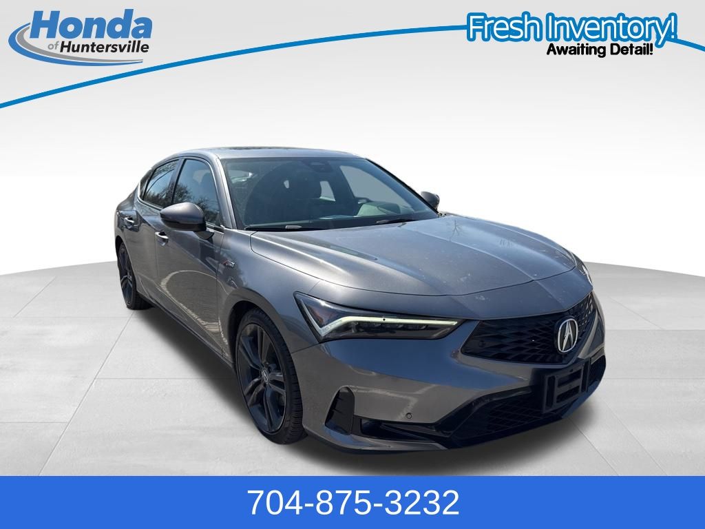 Gray 2023 Acura Integra FWD with Technology and A-SPEC Package Sedan Front-Wheel Drive Continuously Variable Transmission