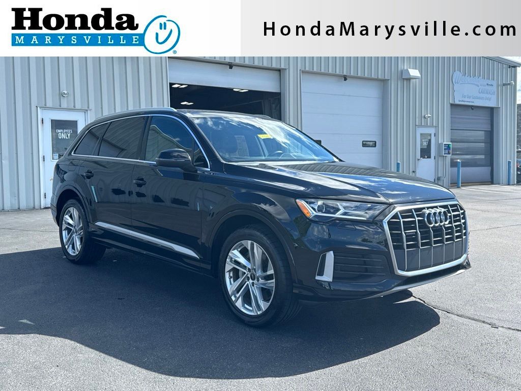 Mythos Black Metallic 2023 Audi Q7 SUV / Crossover All-Wheel Drive 8-Speed Automatic