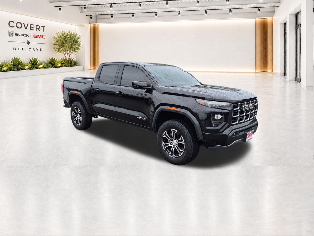 Onyx Black 2023 GMC Canyon Pickup Truck Four-Wheel Drive 8-Speed Automatic