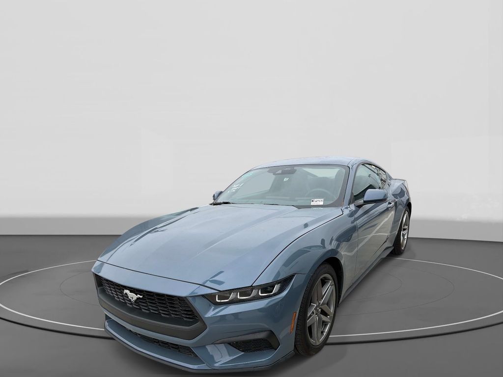 Vapor Blue Metallic 2024 Ford Mustang Coupe Rear-Wheel Drive Automatic