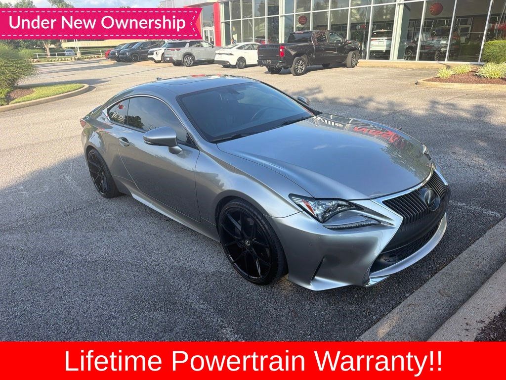 Atomic Silver 2016 Lexus RC Coupe Rear-Wheel Drive 8-Speed Automatic