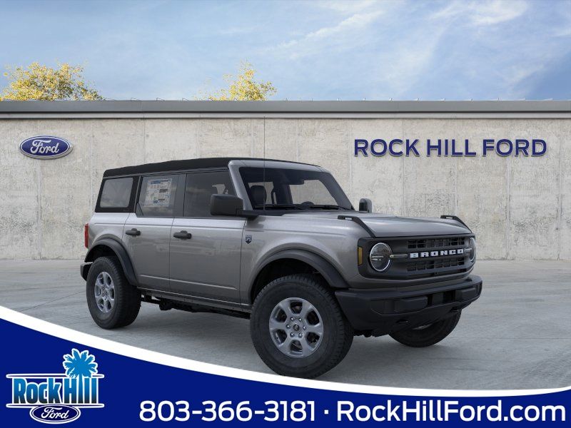 Carbonized Gray Metallic 2026 Ford Bronco SUV / Crossover Four-Wheel Drive Automatic