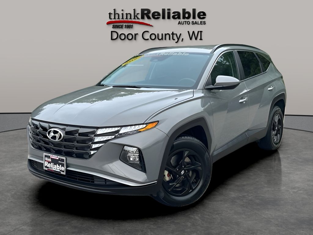 Hampton Gray 2024 Hyundai Tucson SUV / Crossover All-Wheel Drive 8-Speed Automatic