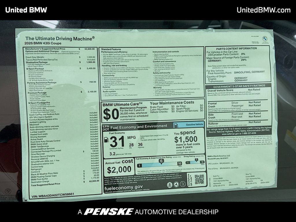 Thumbnail: 2026 BMW 4 Series - 15