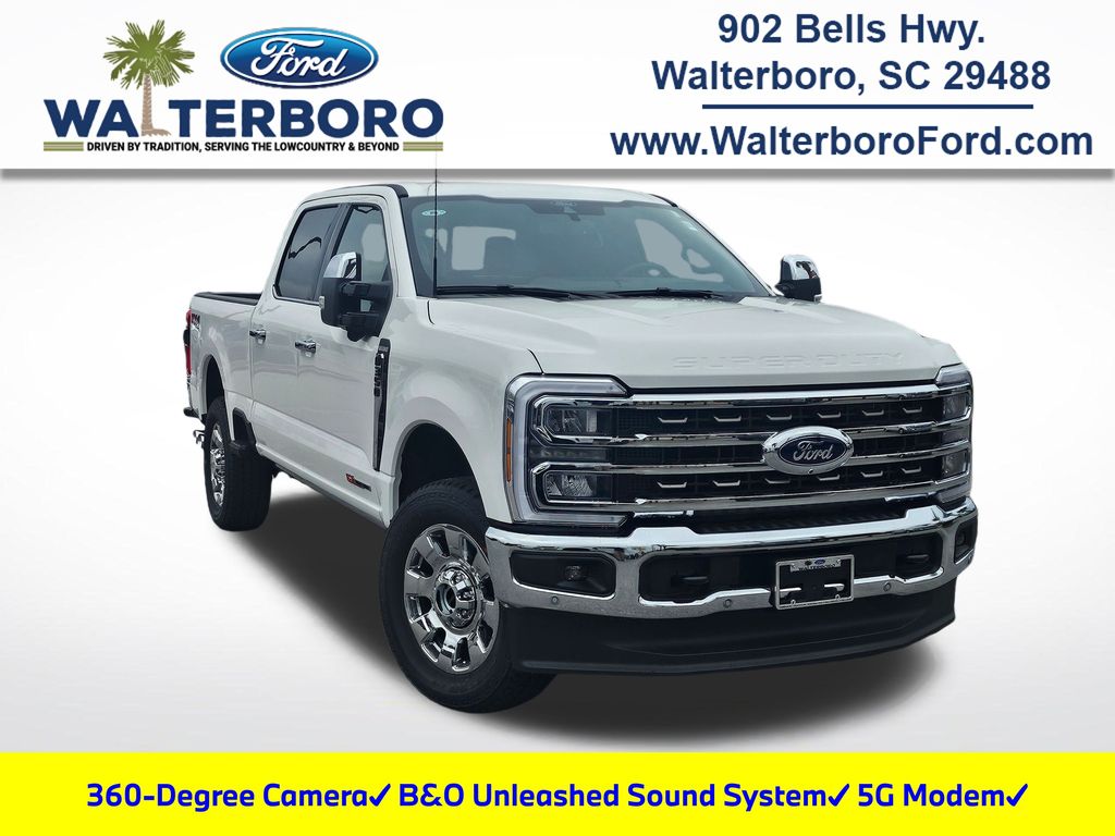 2026 Ford F-350SD King Ranch White at Walterboro Ford