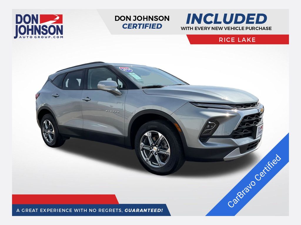 Sterling Gray Metallic 2024 Chevrolet Blazer SUV / Crossover All-Wheel Drive 9-Speed Automatic Overdrive