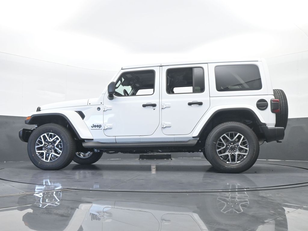 New 2025 Bright White Clearcoat Jeep Sahara image 55