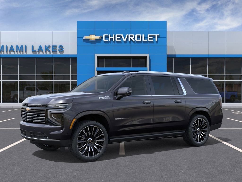 New 2026 Dark Ash Metallic Chevrolet High Country image 2