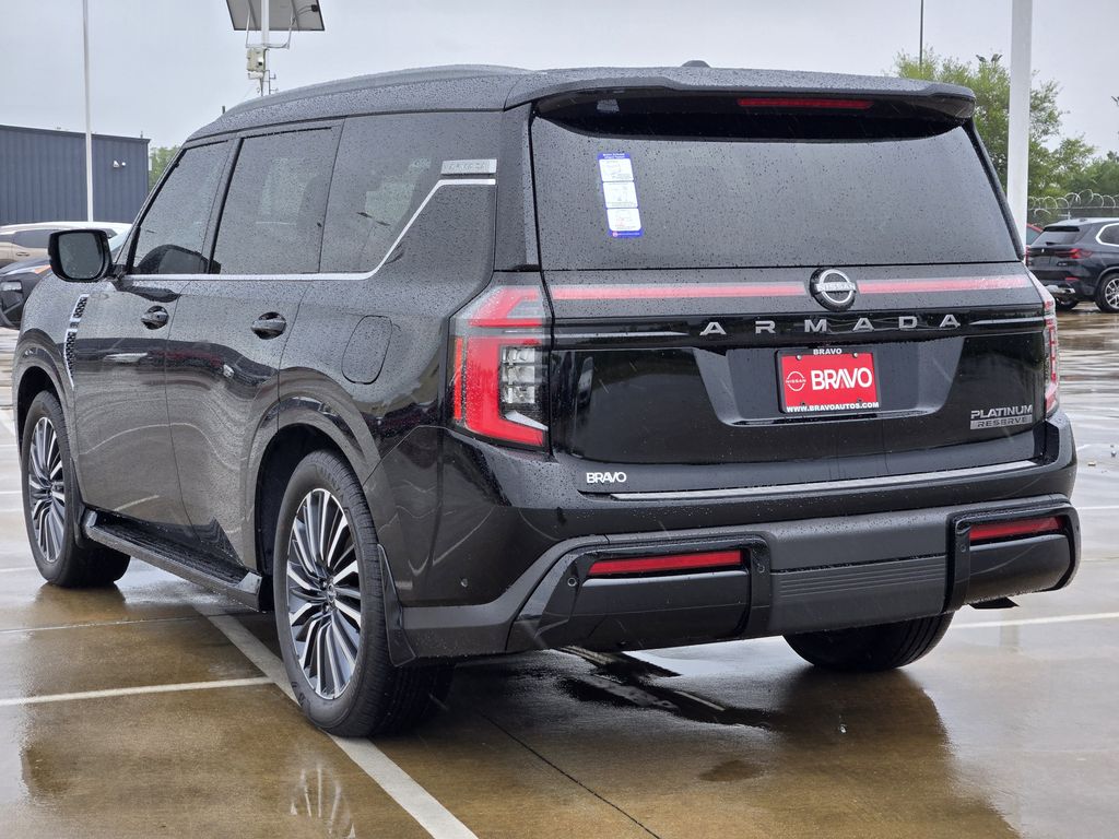 2026 Nissan Armada Platinum Reserve Black at Bravo Nissan