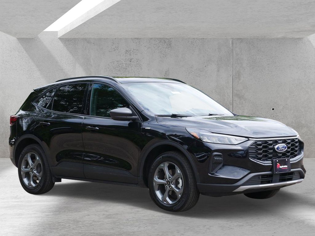 Black Metallic 2025 Ford Escape SUV / Crossover All-Wheel Drive 8-Speed Automatic