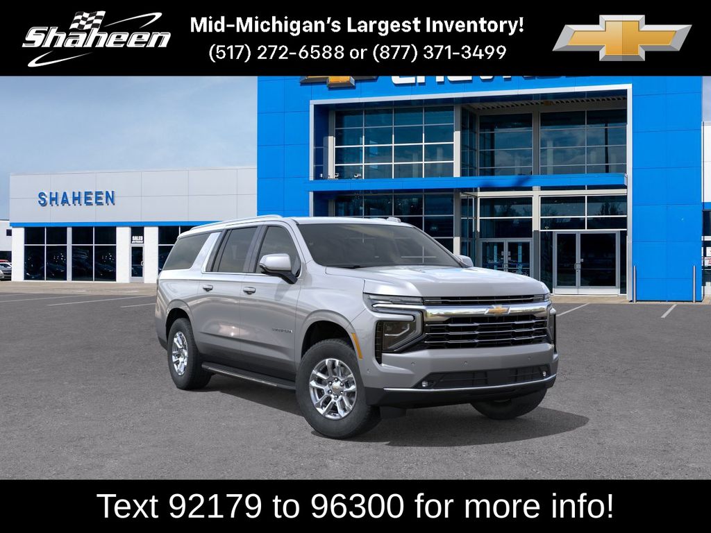 Sterling Gray Metallic 2026 Chevrolet Suburban SUV / Crossover Four-Wheel Drive