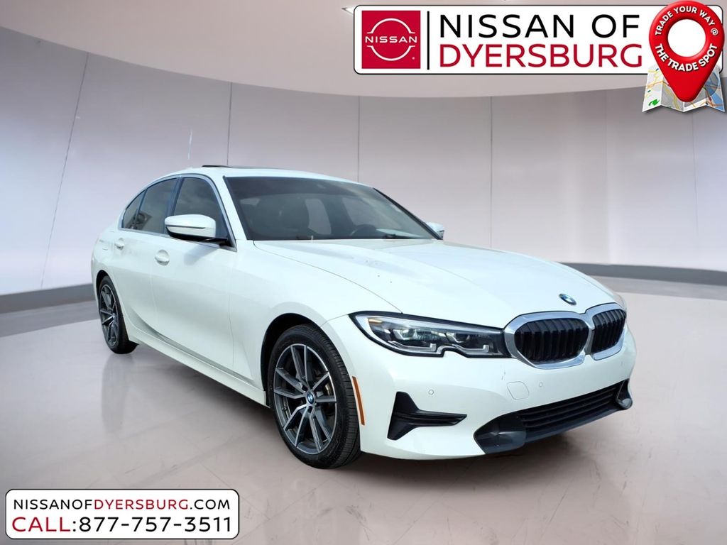 Alpine White 2020 BMW 3 Series 330i Sedan RWD Sedan Rear-Wheel Drive 8-Speed Automatic