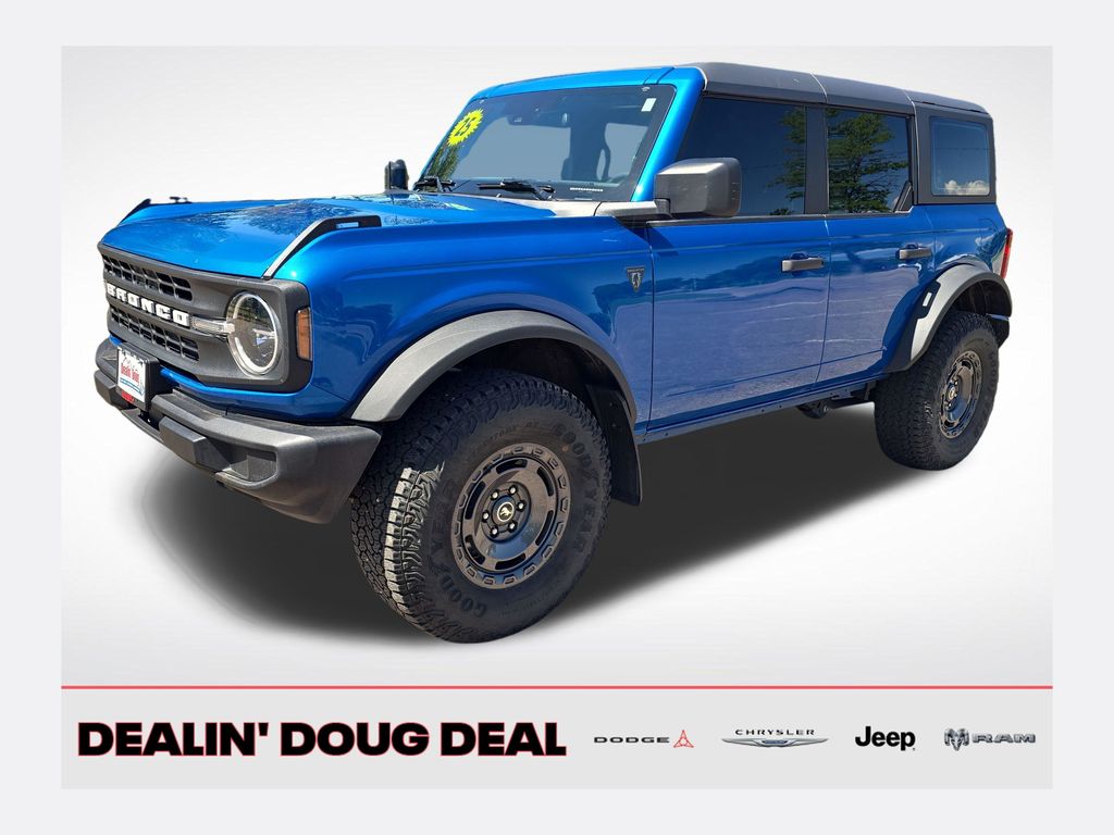 Blue Metallic 2025 Ford Bronco SUV / Crossover Four-Wheel Drive Automatic