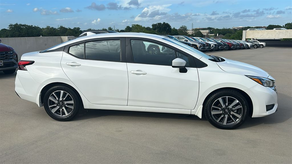 2025 Nissan Versa 1.6 SV White at Wharton Ford