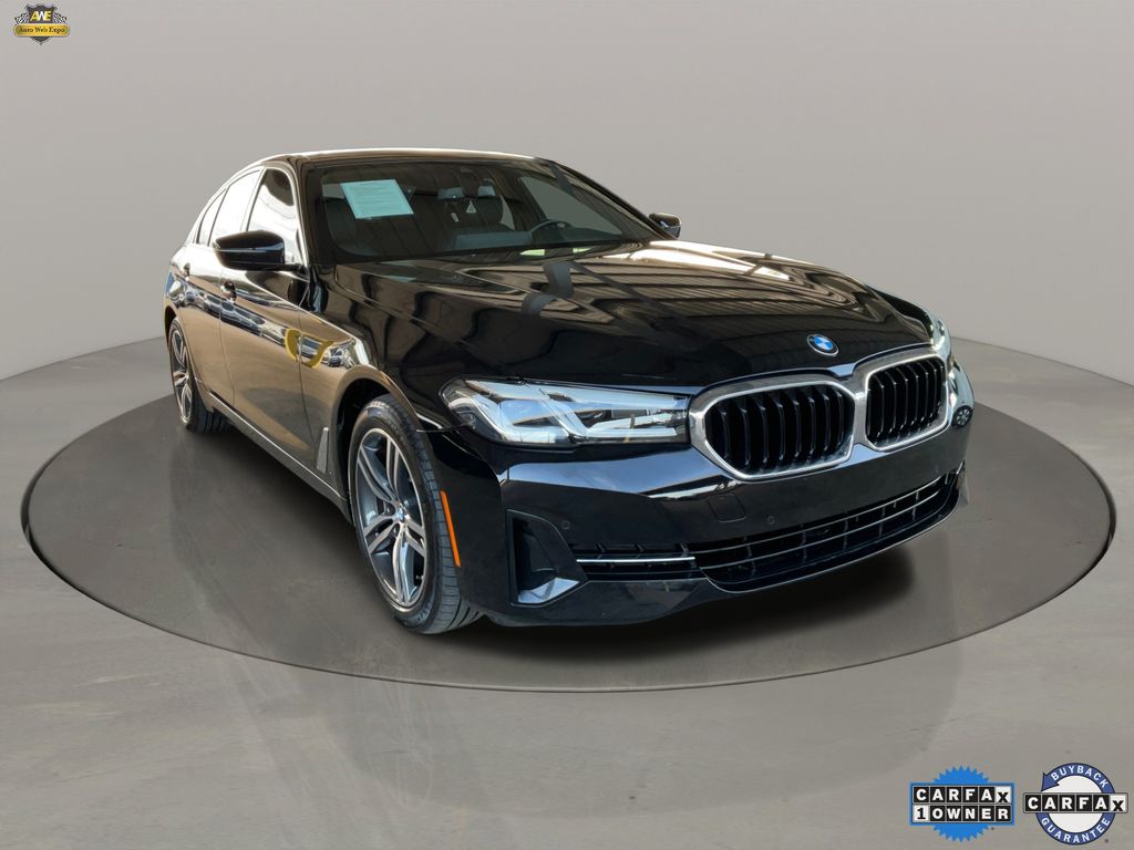 Jet Black 2023 BMW 5 Series 530i RWD Sedan Rear-Wheel Drive 8-Speed Automatic