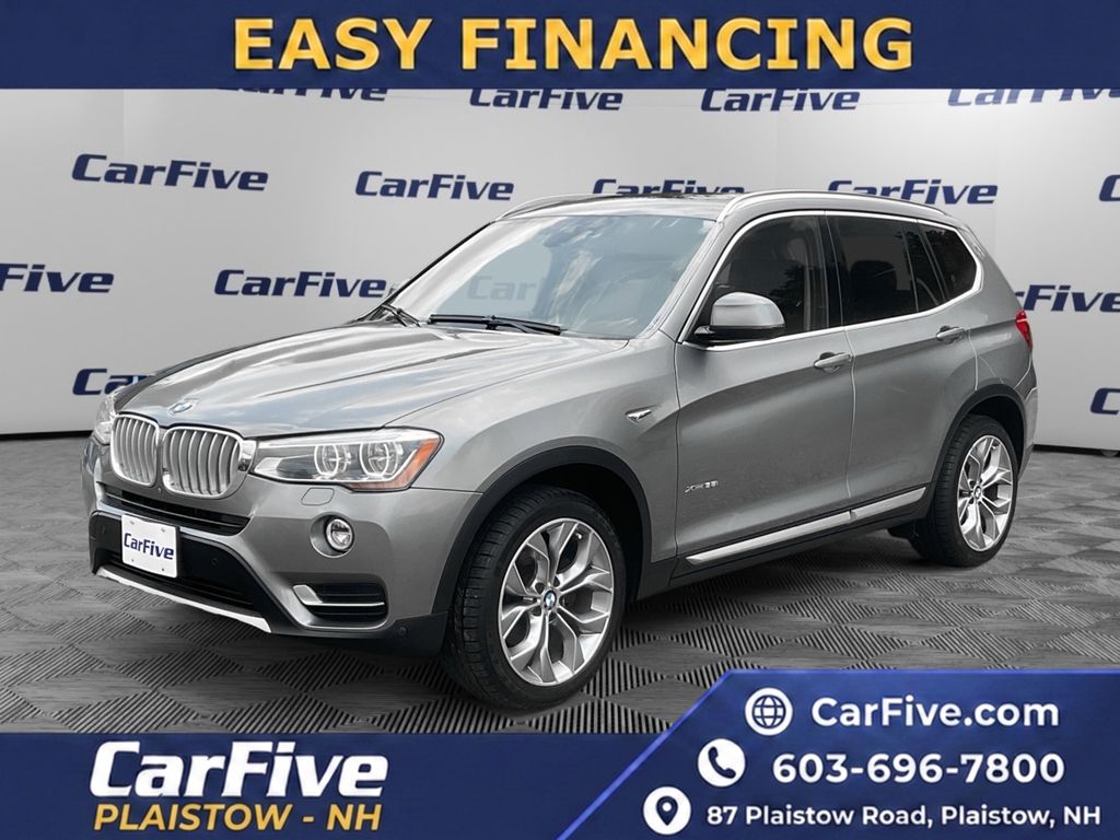 Space Gray Metallic 2017 BMW X3 SUV / Crossover All-Wheel Drive 8-Speed Automatic