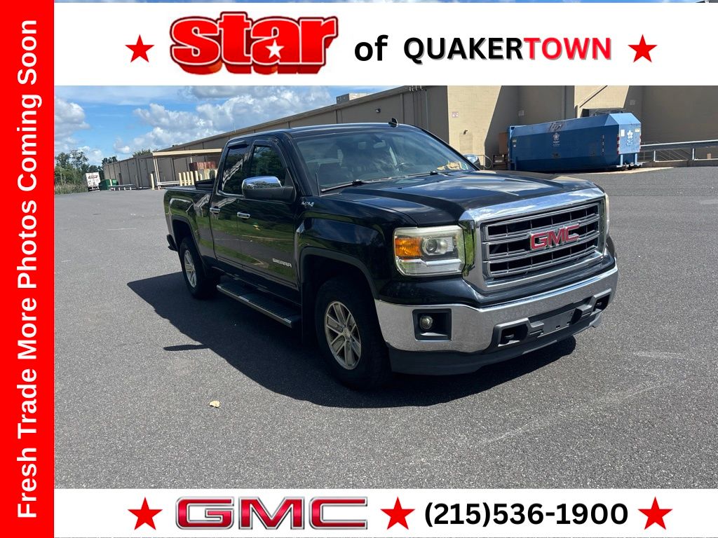 Black 2014 GMC Sierra 1500 Pickup Truck Four-Wheel Drive 6-Speed Automatic Overdrive
