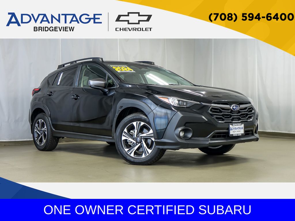 Crystal Black Silica 2024 Subaru Crosstrek SUV / Crossover All-Wheel Drive Continuously Variable Transmission