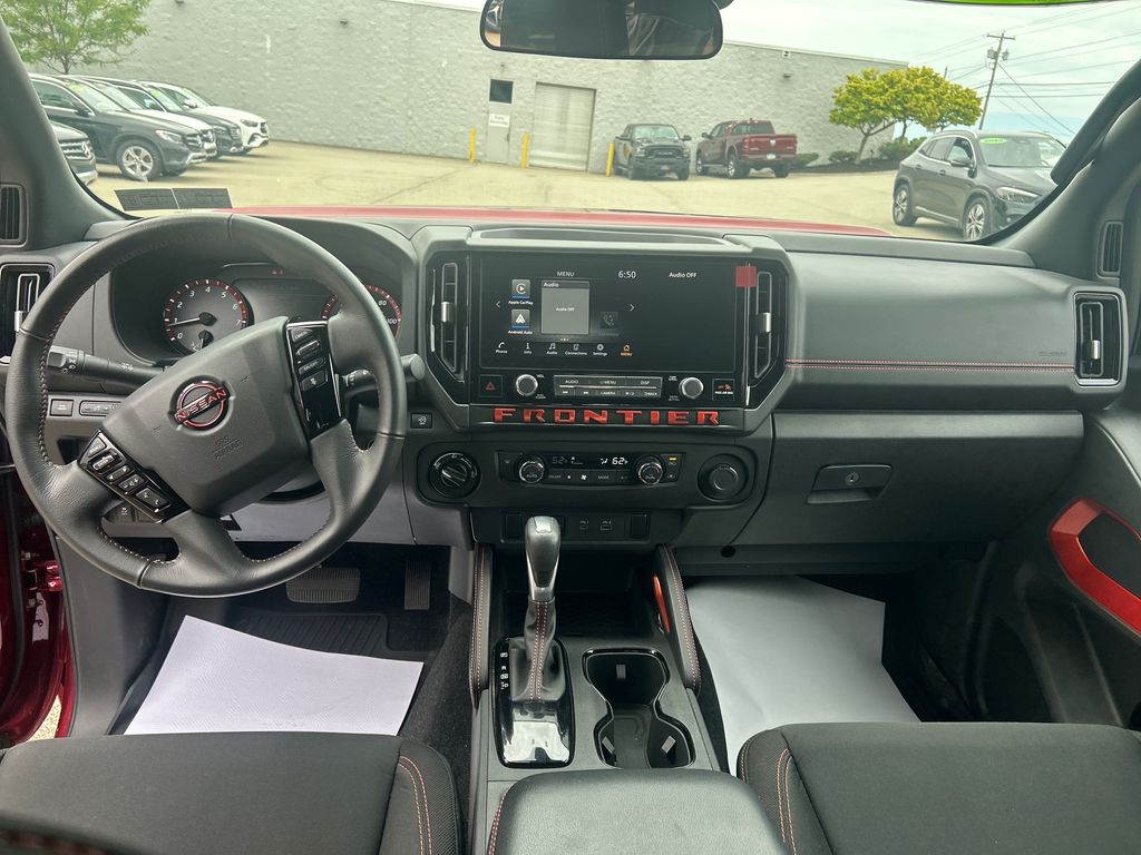2025 Nissan Frontier PRO-4X Red at South Hills Kia