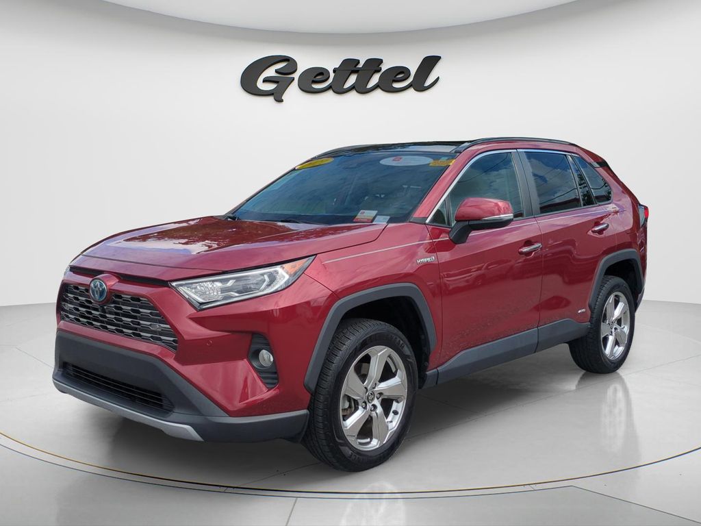 Certified Pre-Owned 2021 Toyota RAV4 Hybrid Limited 4D Sport