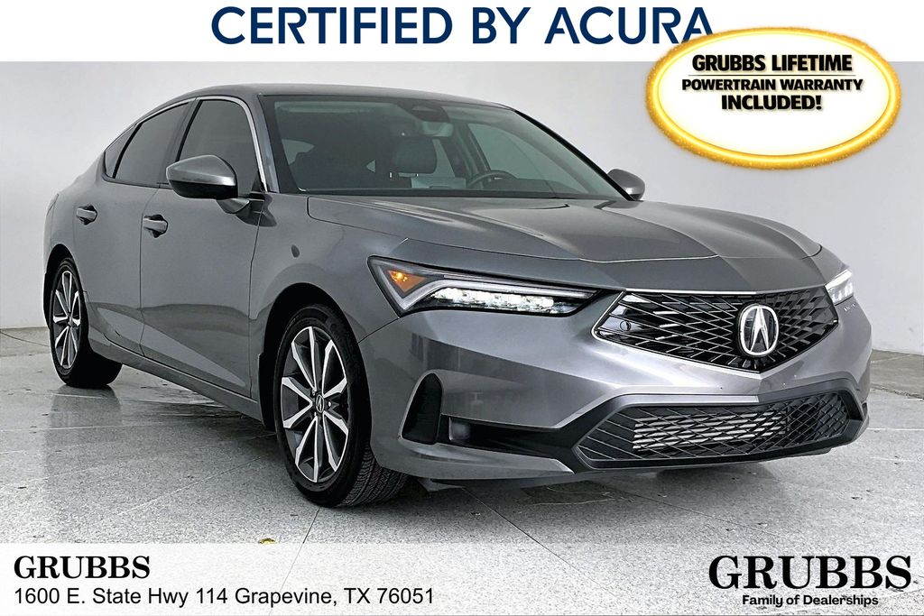 Liquid Carbon Metallic 2025 Acura Integra FWD Sedan Front-Wheel Drive Continuously Variable Transmission