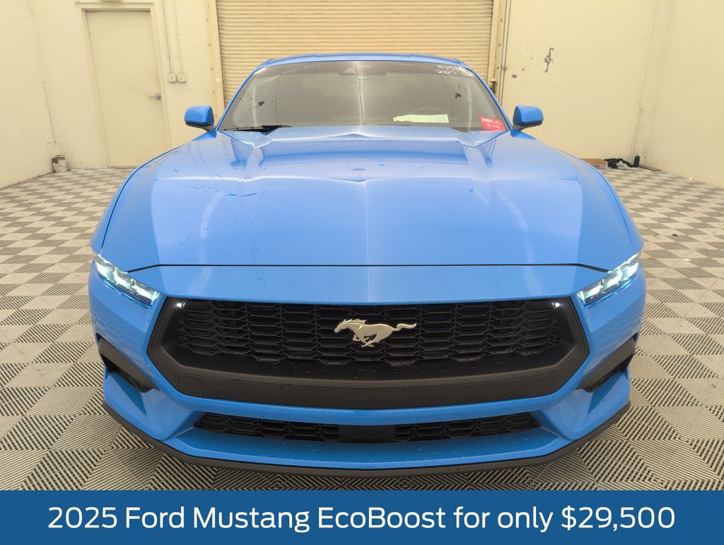2025 Grabber Blue Metallic Ford Mustang EcoBoost RWD Coupe