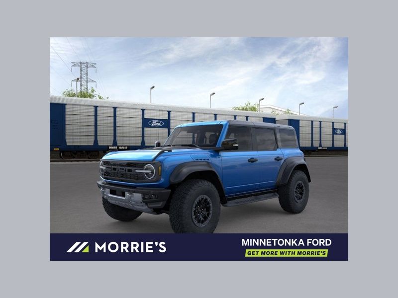 Blue Metallic 2025 Ford Bronco Raptor SUV / Crossover Four-Wheel Drive Automatic
