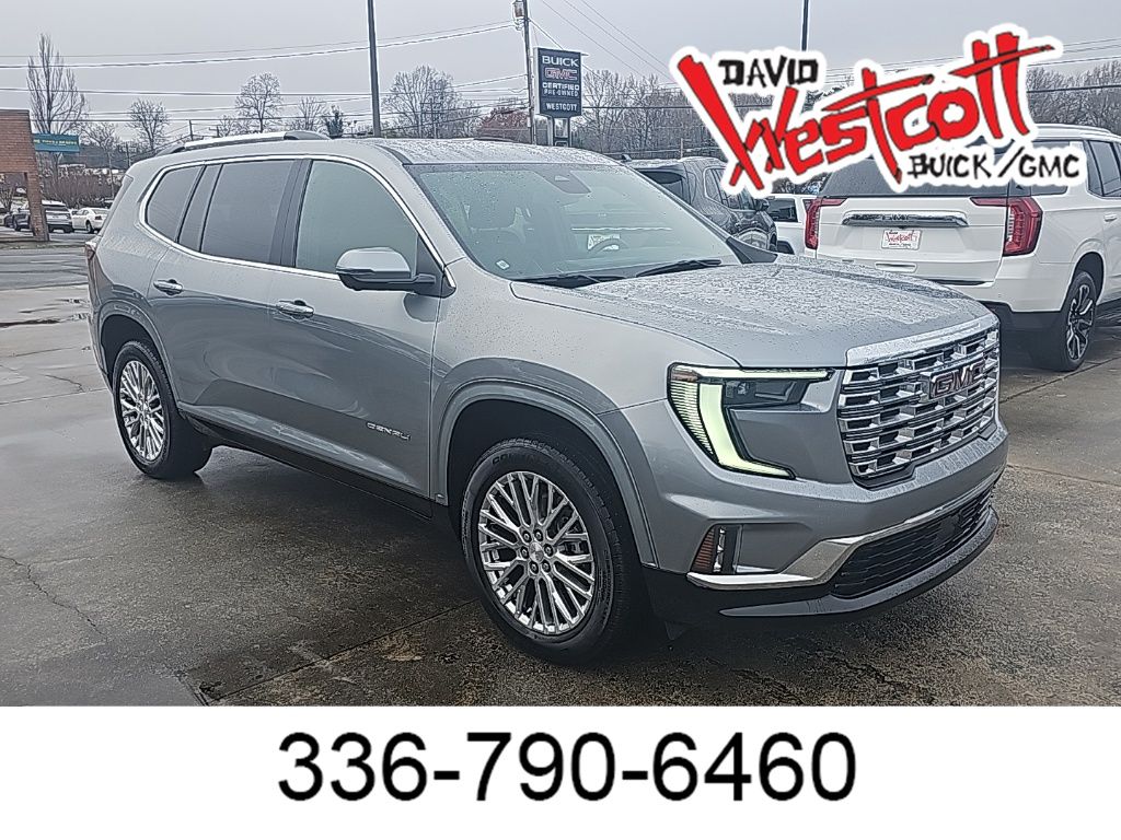 Sterling Metallic 2024 GMC Acadia Denali AWD SUV / Crossover Four-Wheel Drive 8-Speed Automatic