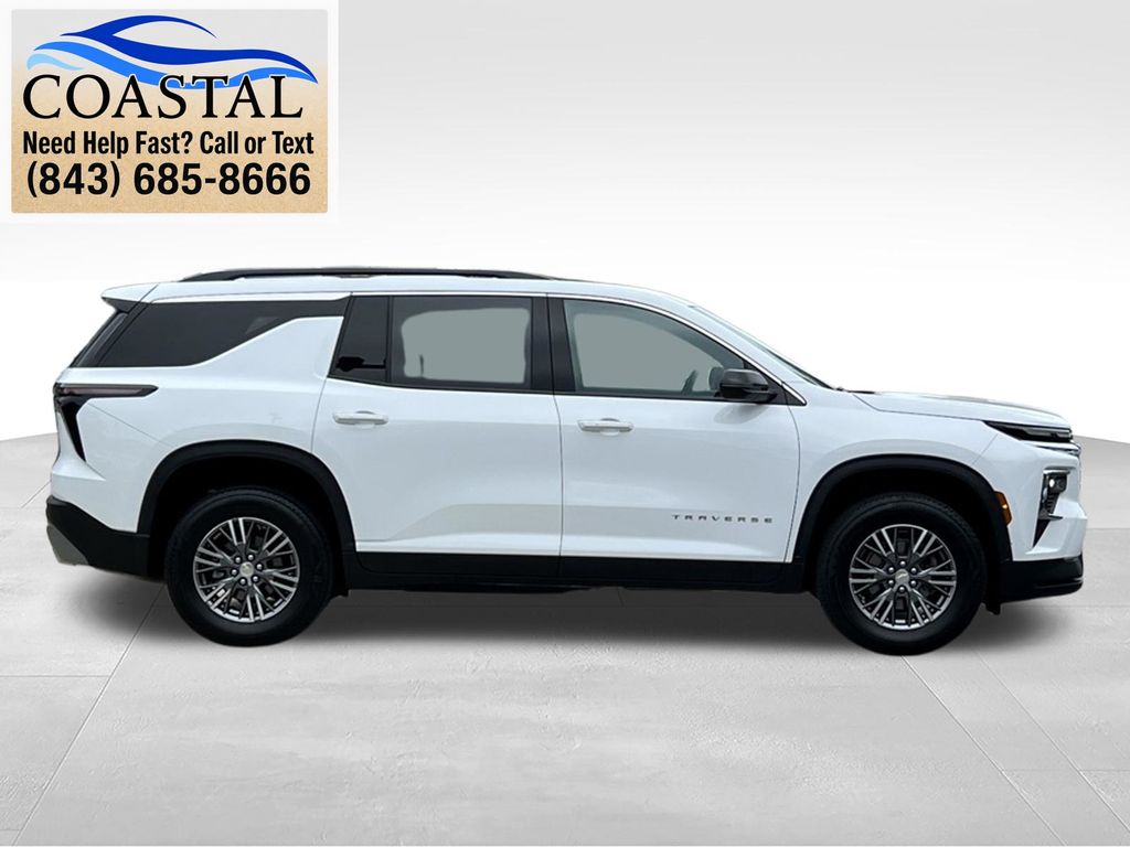 2025 Chevrolet Traverse LT White at Bob Mills Chevrolet