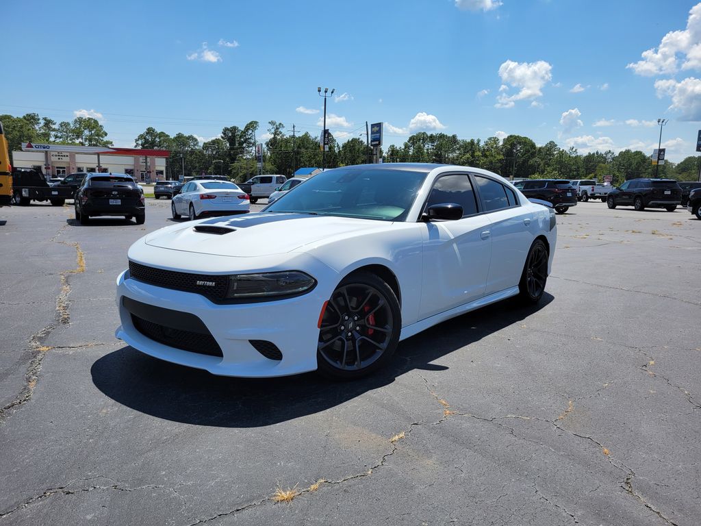 White Knuckle Clearcoat 2023 Dodge Charger Sedan Rear-Wheel Drive 8-Speed Automatic
