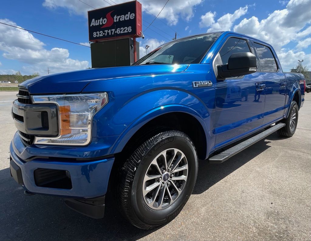 2018 Ford F-150 XLT Blue at DeMontrond Auto Country