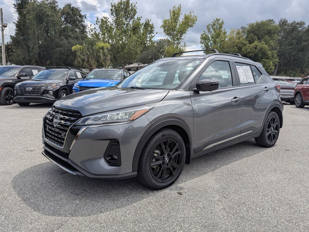 used 2024 Nissan Kicks car, priced at $18,995