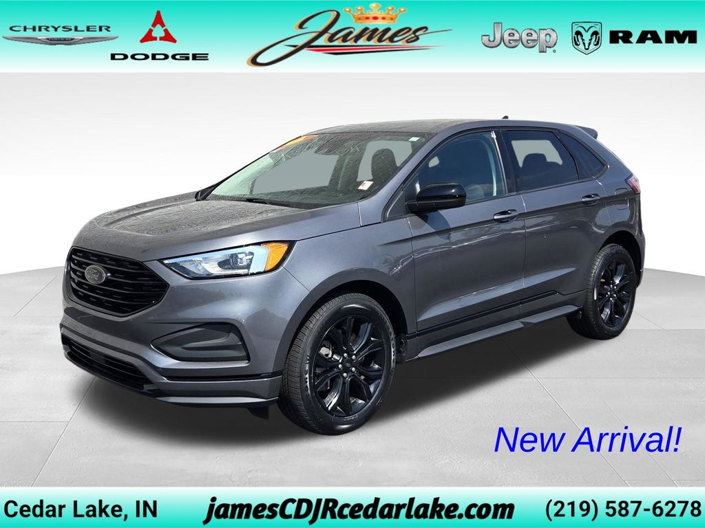 Gray Metallic 2022 Ford Edge SUV / Crossover All-Wheel Drive 8-Speed Automatic