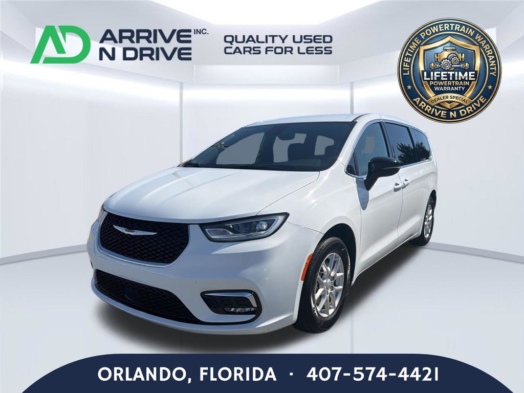 Bright White Clearcoat 2025 Chrysler Pacifica Minivan Front-Wheel Drive 9-Speed Automatic