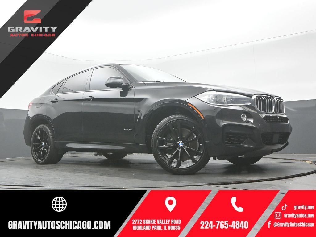 Black Sapphire Metallic 2018 BMW X6 SUV / Crossover All-Wheel Drive 8-Speed Automatic
