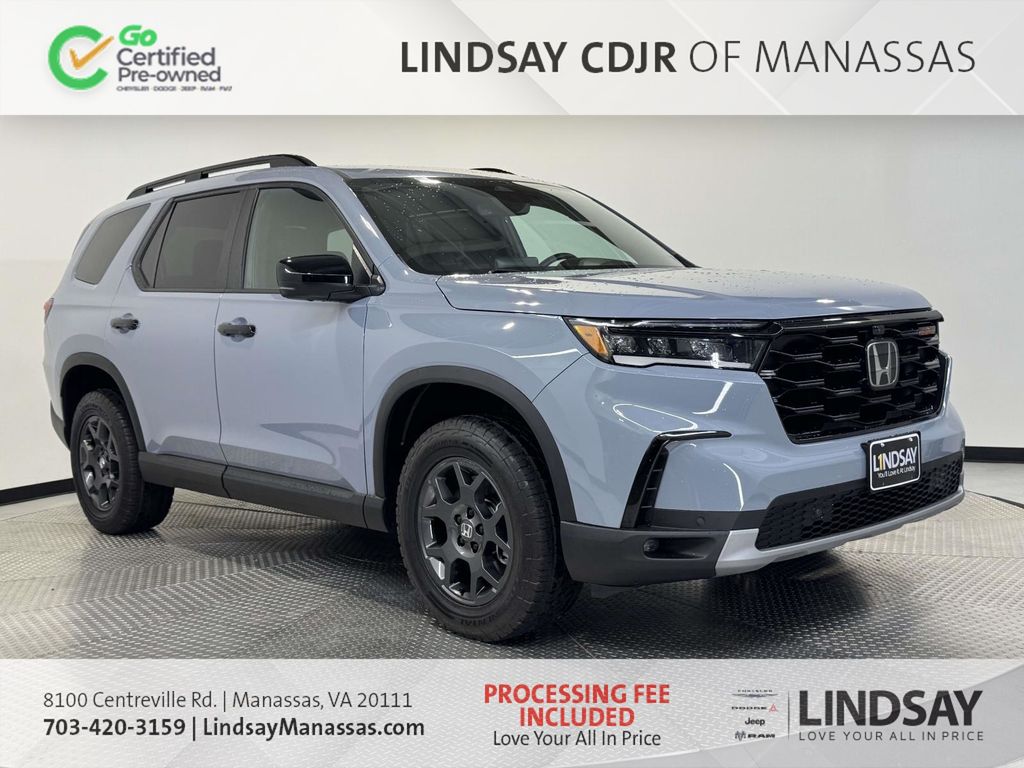 Sonic Gray Pearl 2025 Honda Pilot TrailSport AWD SUV / Crossover All-Wheel Drive Automatic