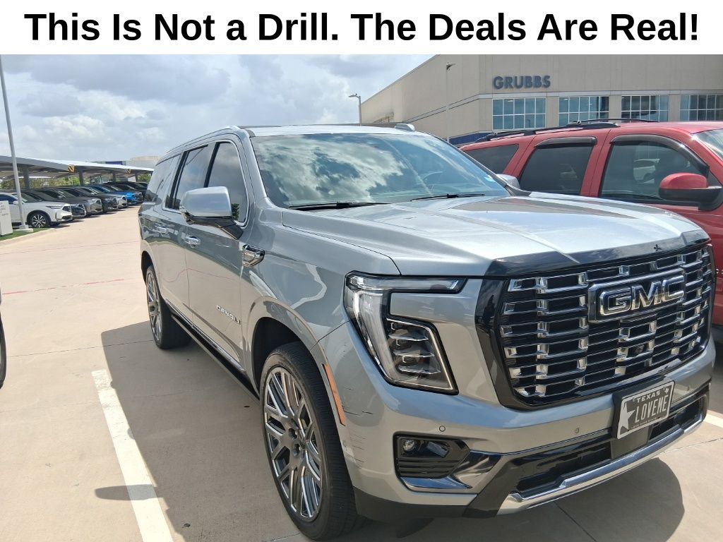 Sterling Metallic 2025 GMC Yukon XL SUV / Crossover Four-Wheel Drive