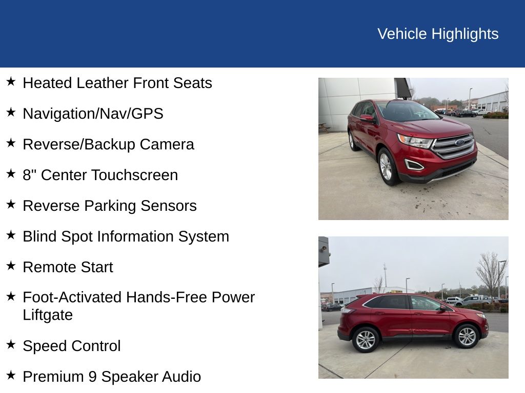 2016 Ford Edge SEL