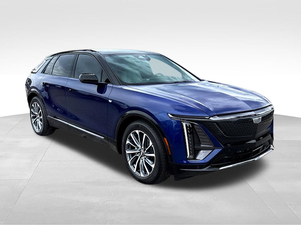 Opulent Blue Metallic 2025 Cadillac LYRIQ Sport 1 AWD SUV / Crossover All-Wheel Drive 1-Speed Automatic