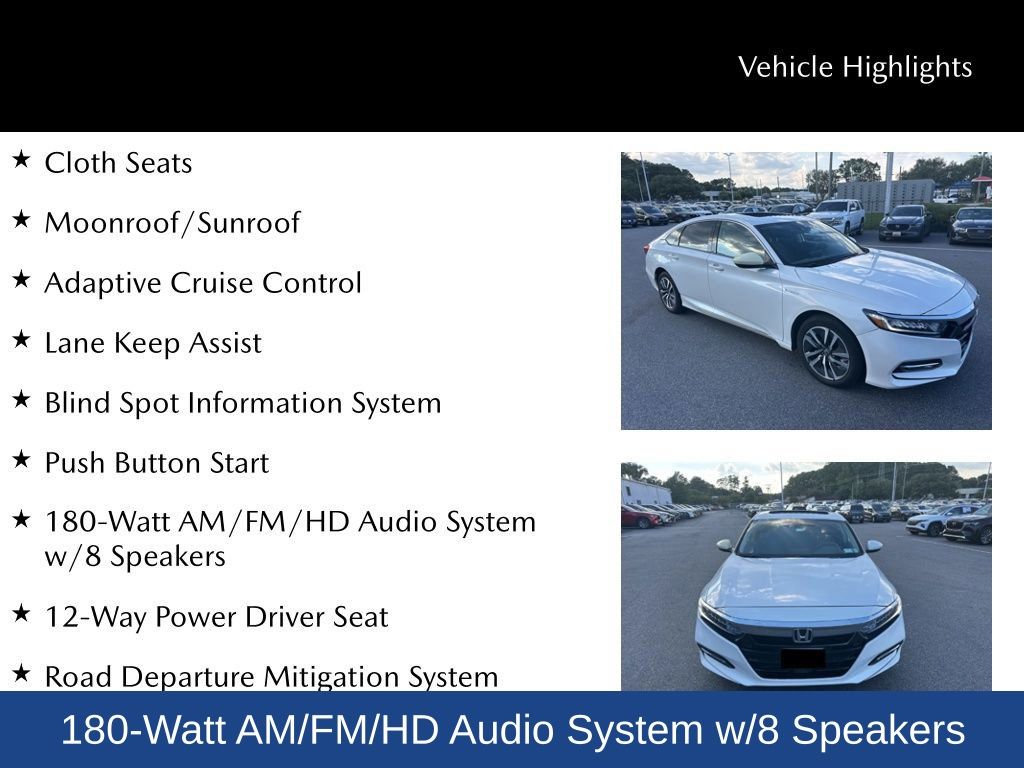 2018 Honda Accord Hybrid EX