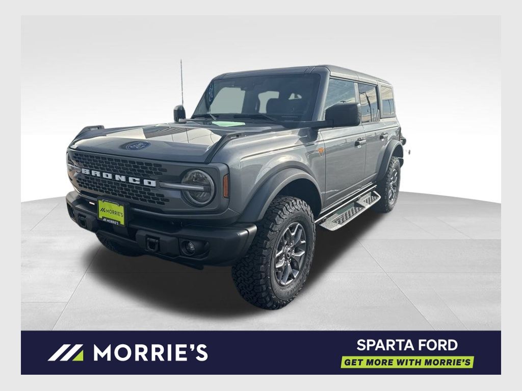 Gray Metallic 2025 Ford Bronco SUV / Crossover Four-Wheel Drive Automatic