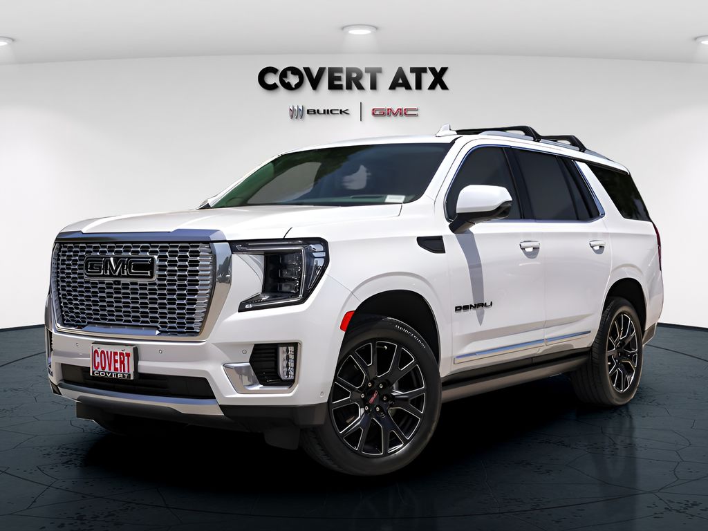 White Frost 2023 GMC Yukon SUV / Crossover Four-Wheel Drive