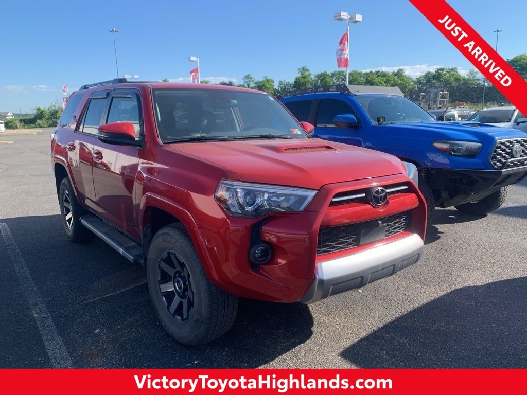 Barcelona Red Metallic 2024 Toyota 4Runner TRD Off-Road Premium 4WD SUV / Crossover Four-Wheel Drive 5-Speed Automatic