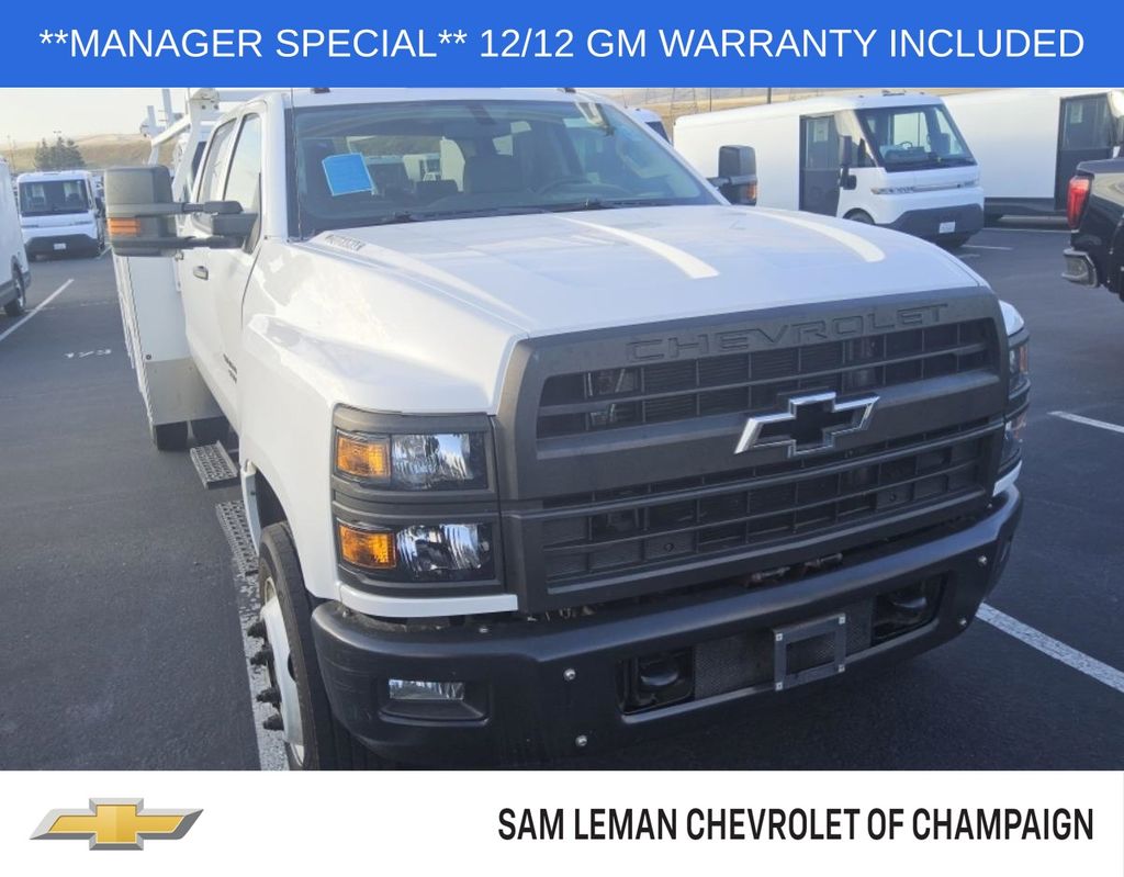 Summit White 2020 Chevrolet Silverado 4500HD Pickup Truck 6-Speed Automatic